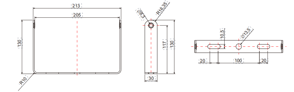 20W-30W Montagehalterung