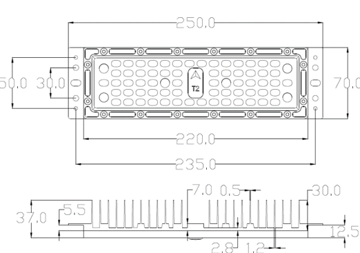 X MODULI LED 25070-A2